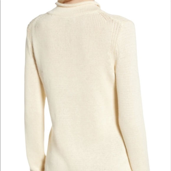J. Crew Always 1988 Cotton Rollneck Sweater in Cream XXS - Picture 3 of 13